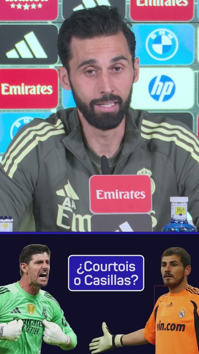 Arbeloa lo tiene claro: Courtois es el mejor portero para el técnico del Real Madrid