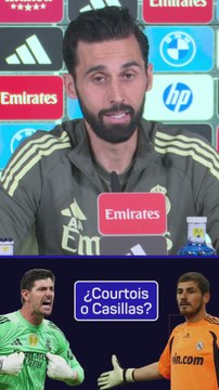 Arbeloa lo tiene claro: Courtois es el mejor portero para el técnico del Real Madrid
