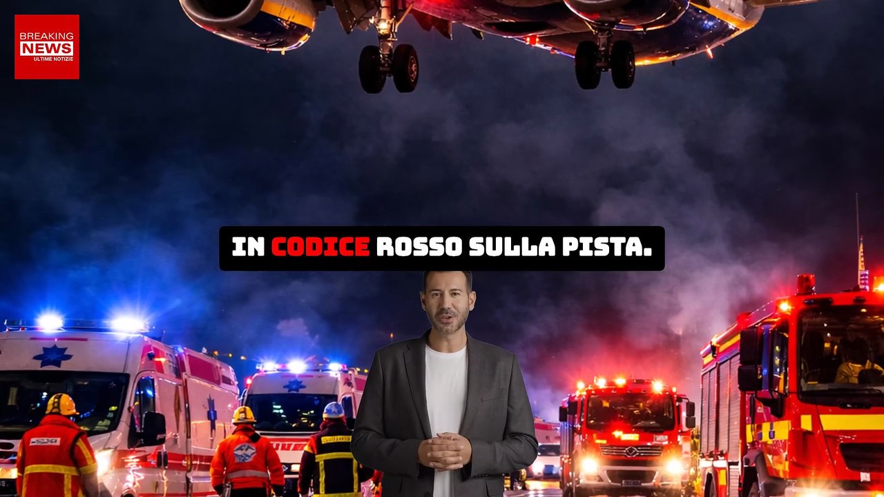 ADESSO — Ryanair attiva codice emergenza a Malpensa: carrello guasto, ambulanze in codice rosso