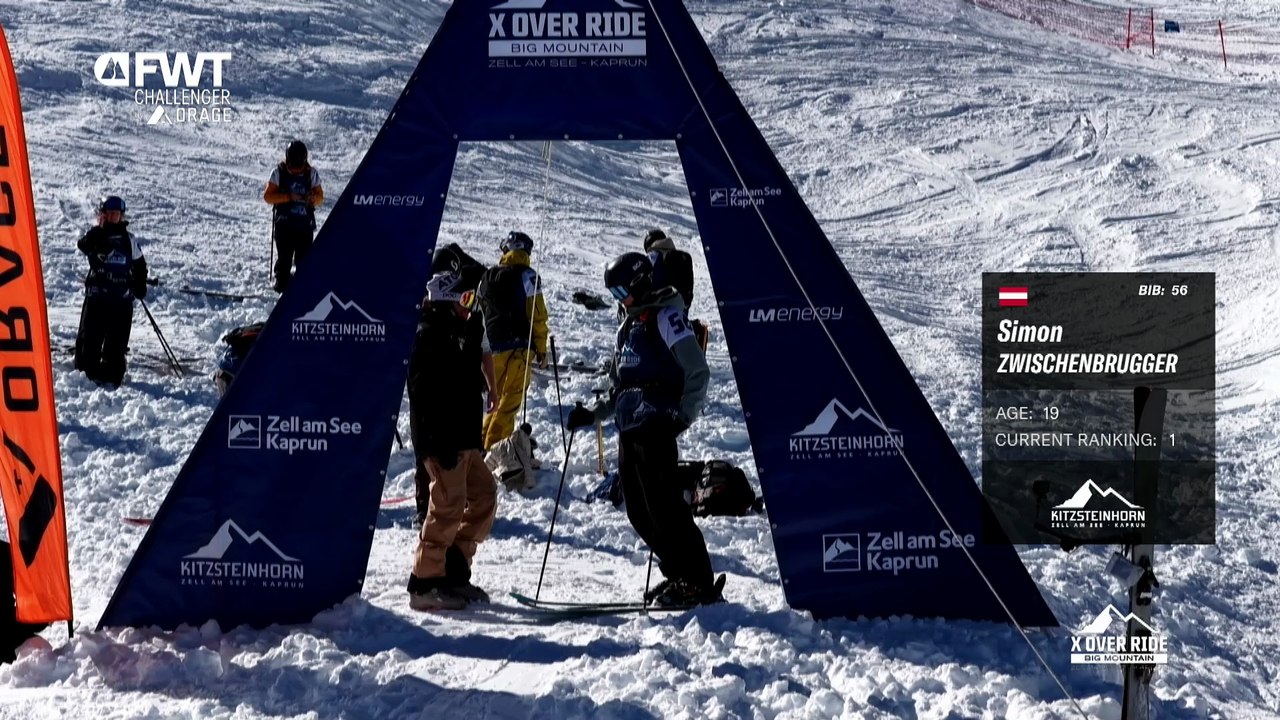 Ski Men Winning Run Simon Zwischenbrugger – 2026 X Over Ride Kitzsteinhorn Challenger