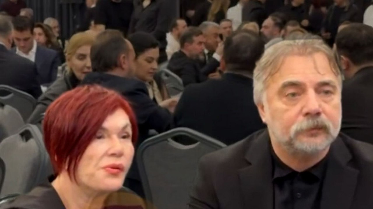 Oktay Kaynarca ve Emel Müftüoğlu, "Çatlı" filminin galasında görüntülendi