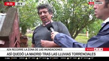 El desesperado pedido de un vecino inundado de Tucumán que emocionó a Antonio Laje