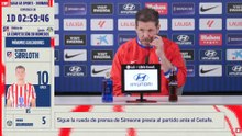 Simeone, rueda de prensa completa previa al Atleti vs Getafe | LaLiga