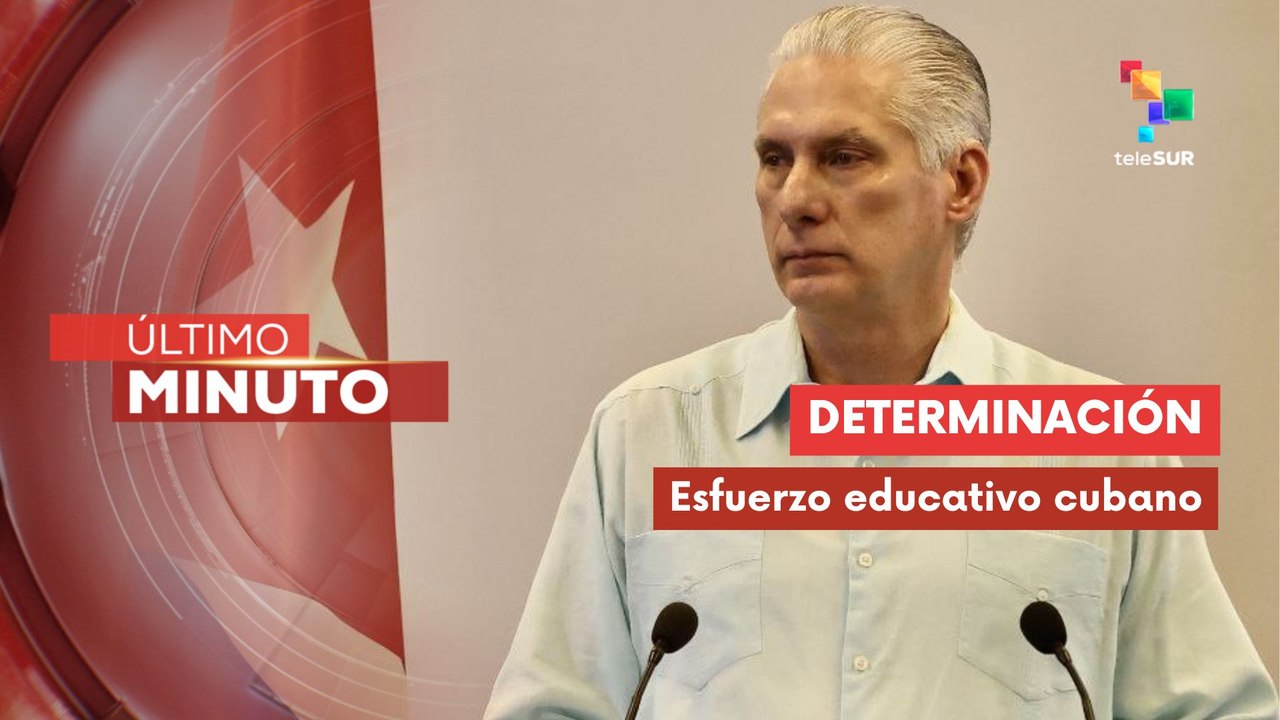 Pdte. Díaz-Canel: La educación cubana persiste pese a crisis energética