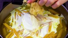I learned this trick from a chef! It's the only way I cook pasta!