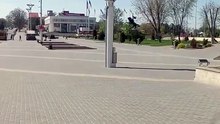 Moldova Cumhuriyeti'nin de facto devleti Transdinyester ( Transnistria) başkenti Tiraspol'dayım