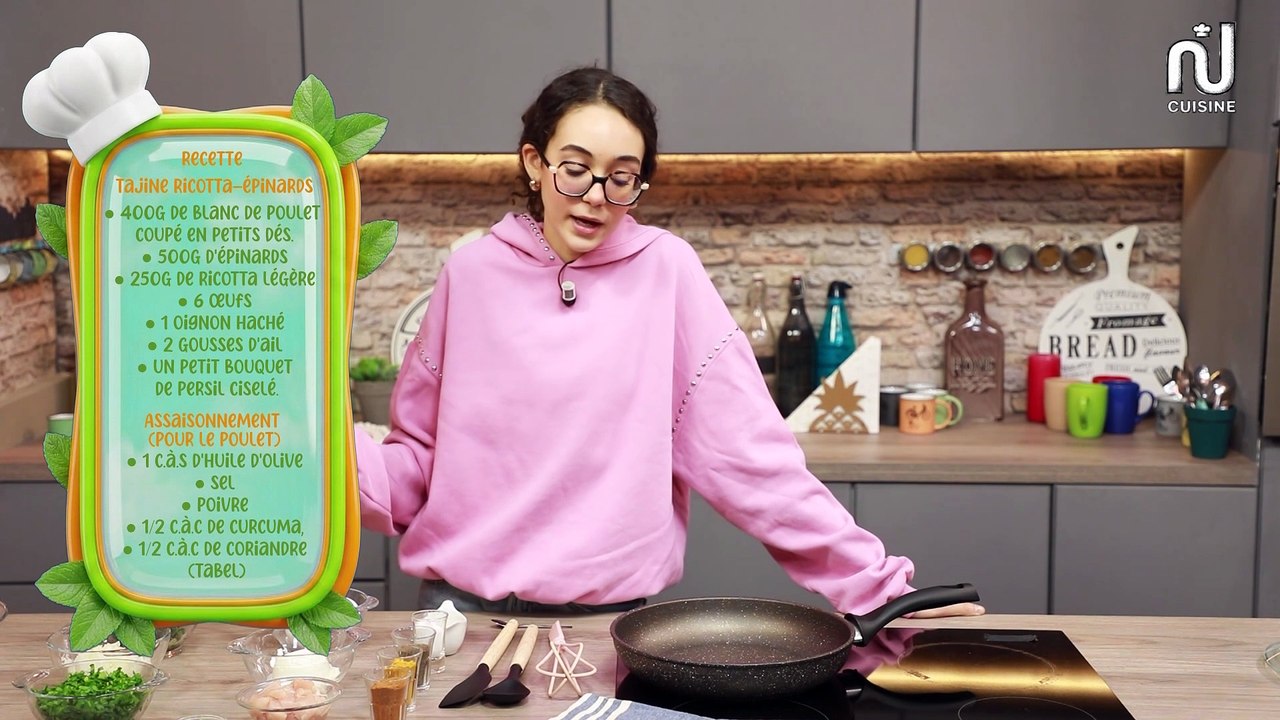 Tajine Healthy Ricotta & Épinards- Equilibre Gourmand -EP 08