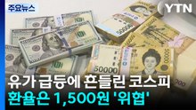 유가 급등에 흔들린 코스피...환율은 1,500원 '위협' / YTN