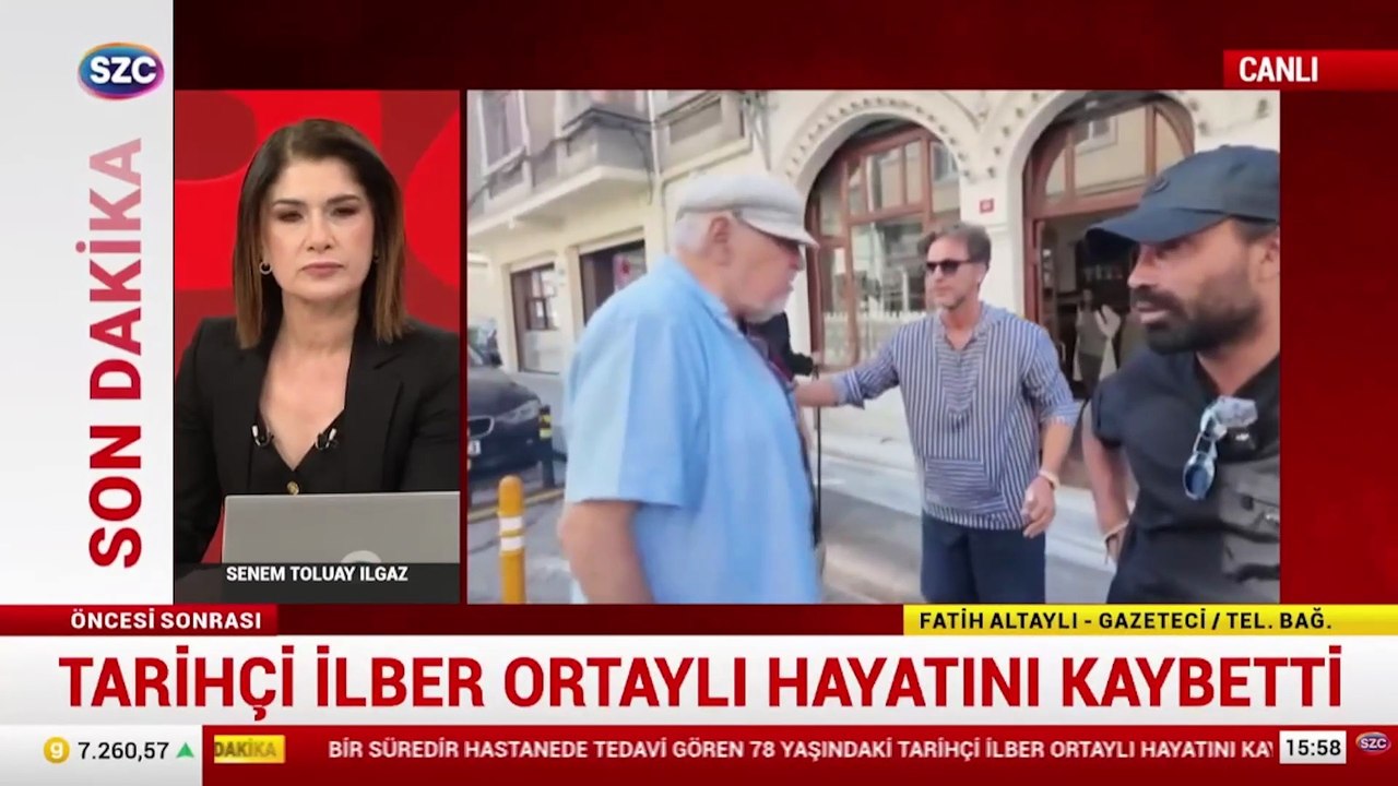 Ölüm haberini alan Altaylı, canlı yayında gözyaşlarını tutamadı!