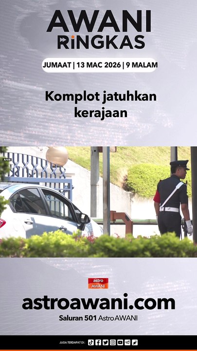 #AWANIRingkas 13 Mac 2026 | 9PM