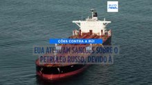 Estados Unidos alargam isenção para petróleo russo a todos os compradores para conter preços