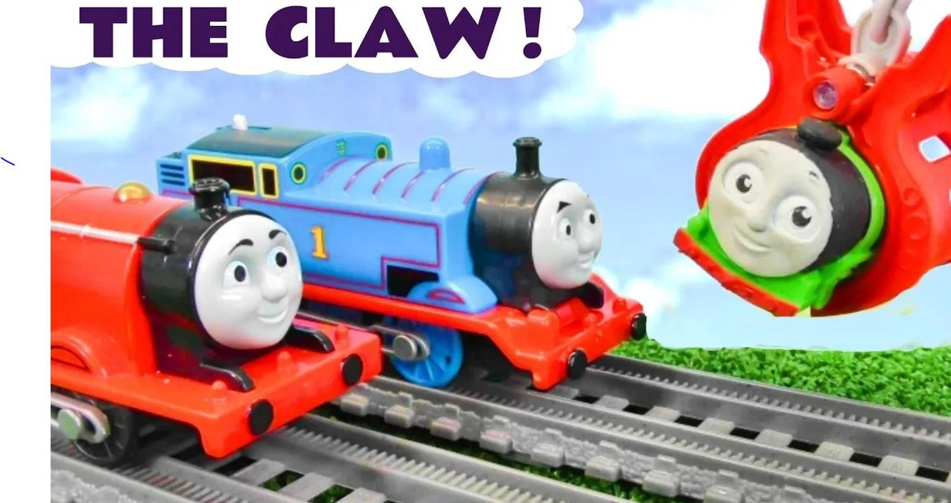Thomas the train and James try their luck at the Claw Machine