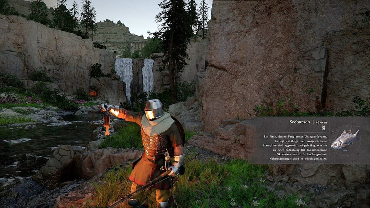 Angeln in Crimson Desert: Wir fangen uns im Open-World-Spiel einen prächtigen Barsch