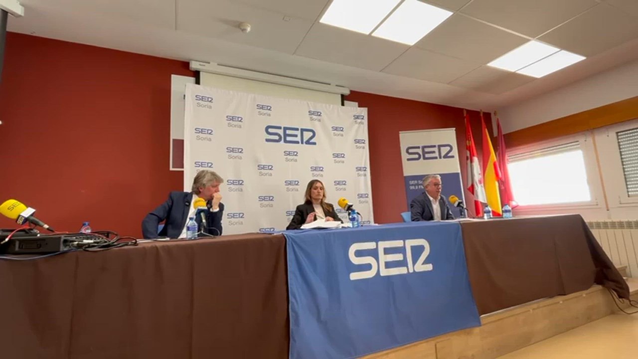 Minuto Ángel Ceña (Candidato Soria YA) - Debate SER Soria