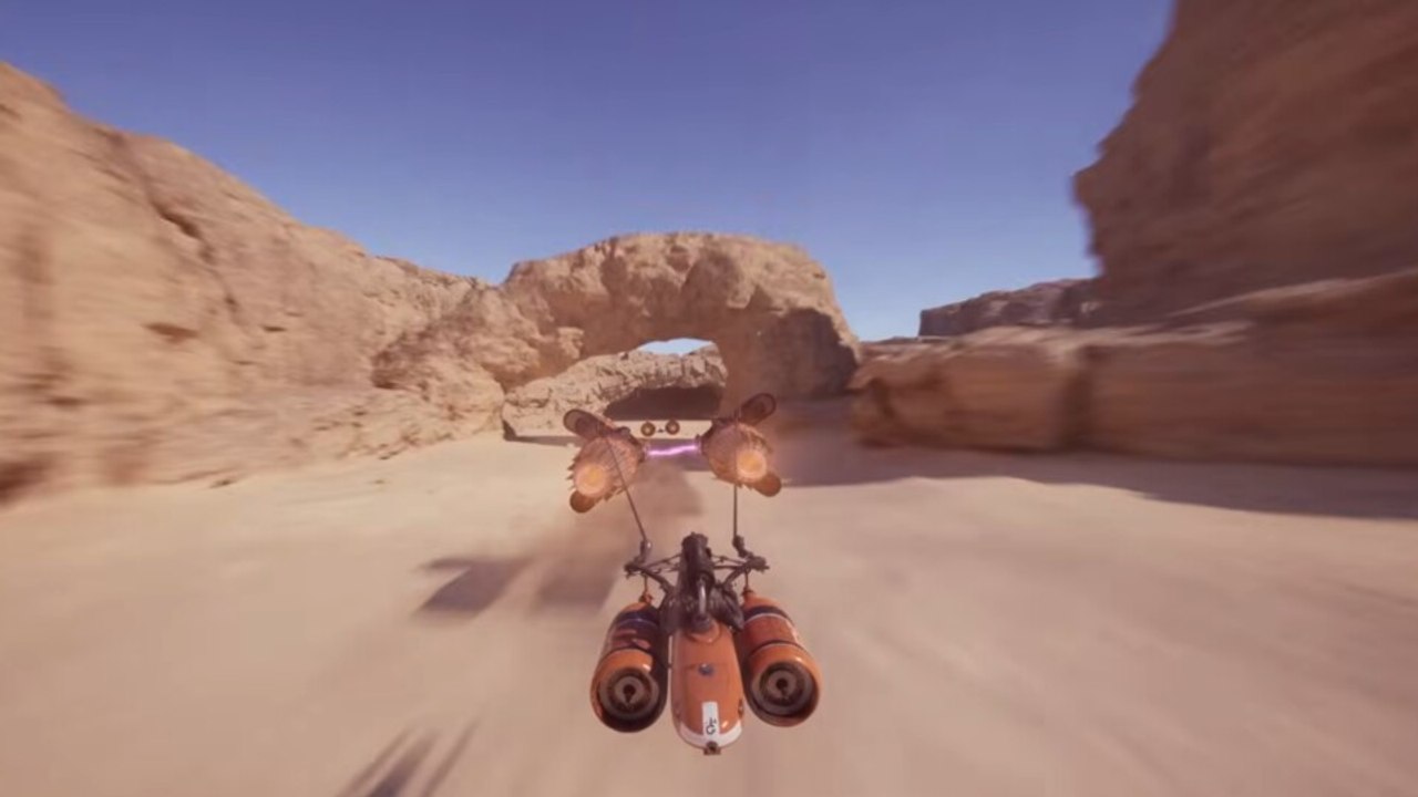 Star Wars: Galactic Racer wird dank neuester Grafiktechnologie zum Hingucker und die Podrennen aus Episode 1 sind zurück