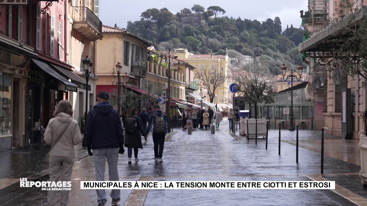 Municipales à Nice: campagne sous tension entre Ciotti et Estrosi