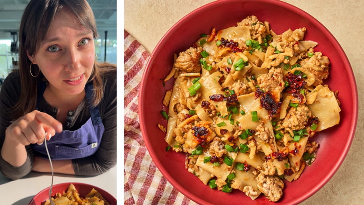 Deconstructed Dumpling Pasta Recipe