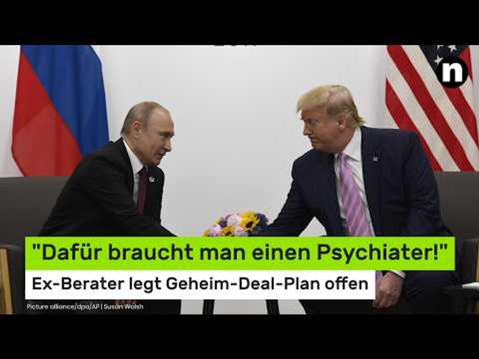 'Dafür braucht man einen Psychiater!' Ex-Berater legt Geheim-Deal-Plan offen
