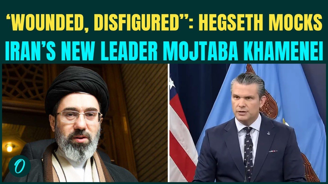 Pete Hegseth Brutally MOCKS Iran’s New Leader Mojtaba Khamenei: ‘Scared, on the Run’ From US Strikes