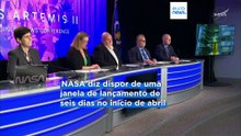 NASA prepara lançamento em abril da primeira missão tripulada à Lua em 50 anos