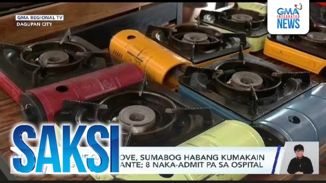 Butane gas stove, sumabog habang kumakain ang 11 estudyante; 8 naka-admit pa sa ospital | Saksi
