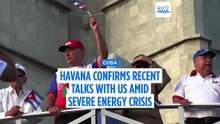 Cuba confirms recent talks with US amid severe energy crisis