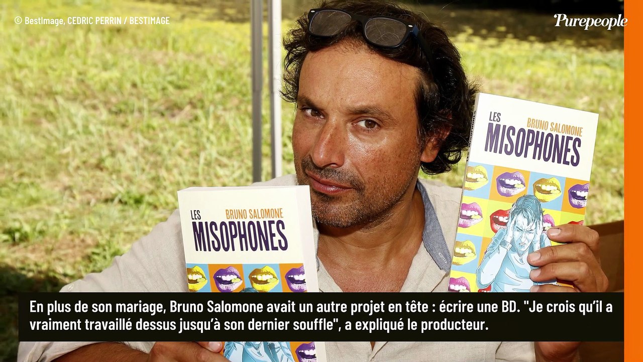 Bruno Salomone s’est marié il n’y a pas très longtemps avec la femme de sa vie