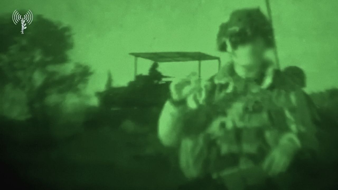 Israel publica imágenes de operaciones terrestres en Líbano