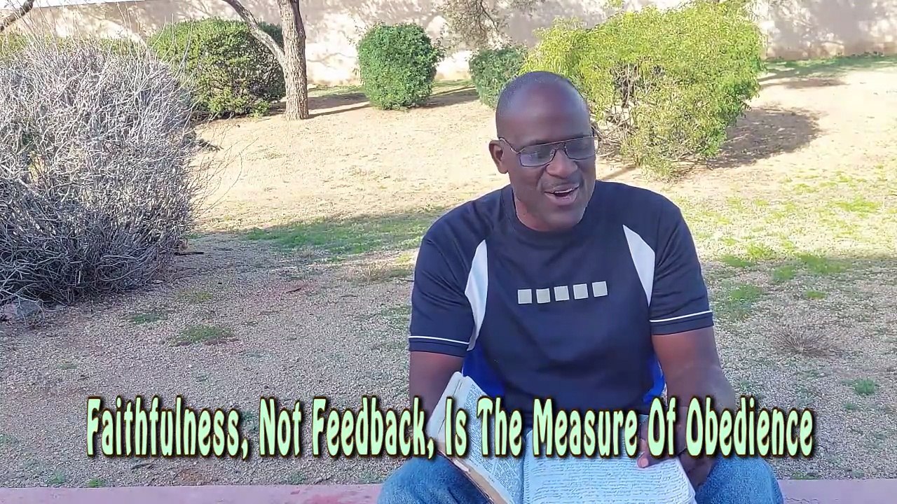 Faithfulness, Not Feedback, Is the Measure Of Obedience