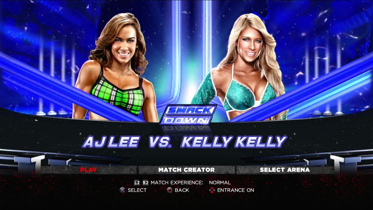 WWE '13 - AJ Lee vs. Kelly Kelly