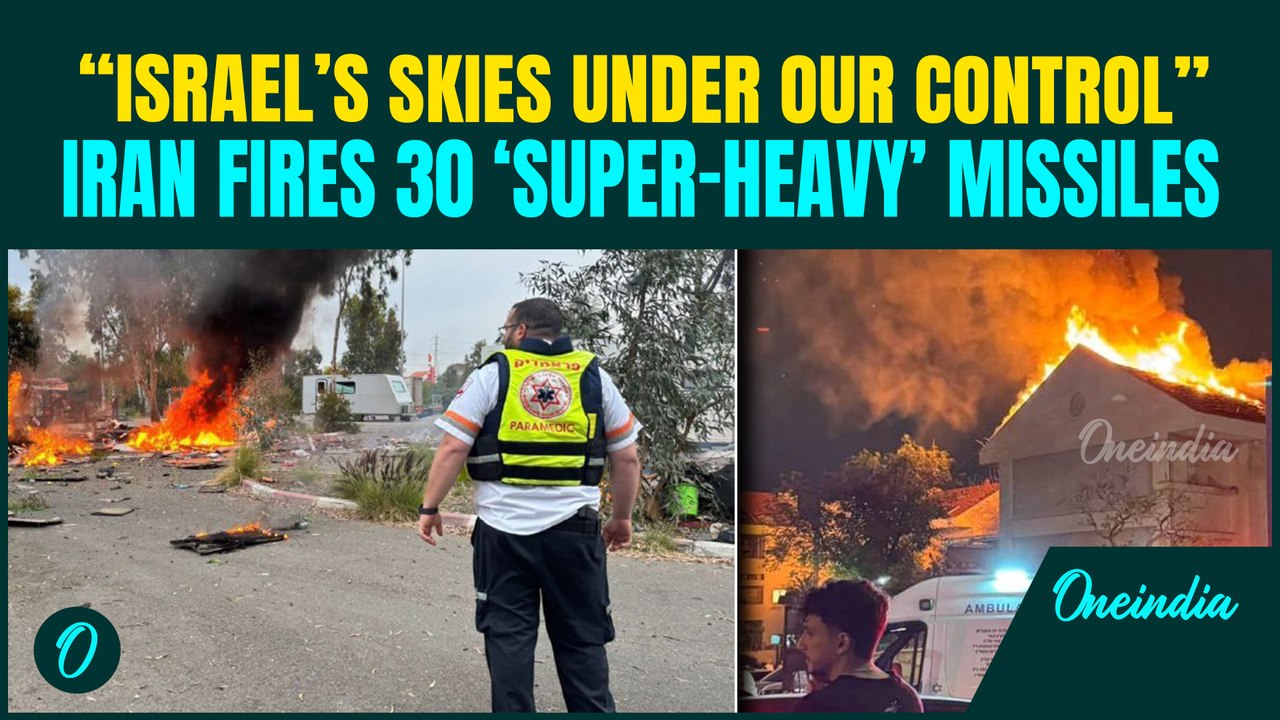 Iran POUNDS Israel With 30 ‘SUPER-HEAVY’ Ballistic Missiles; Drops CHILLING Message For Netanyahu