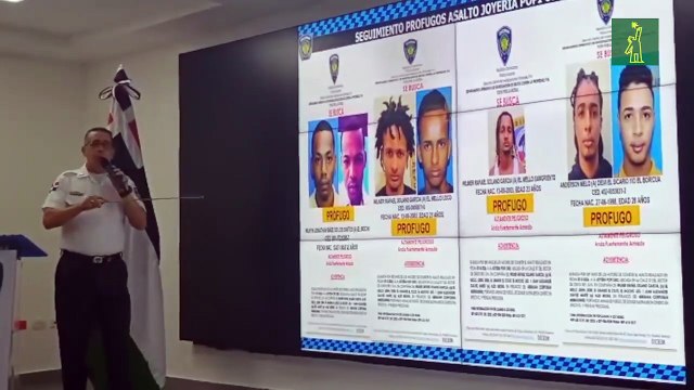 Policía Nacional identifica a otros implicados en asalto a joyería en Cristo Rey