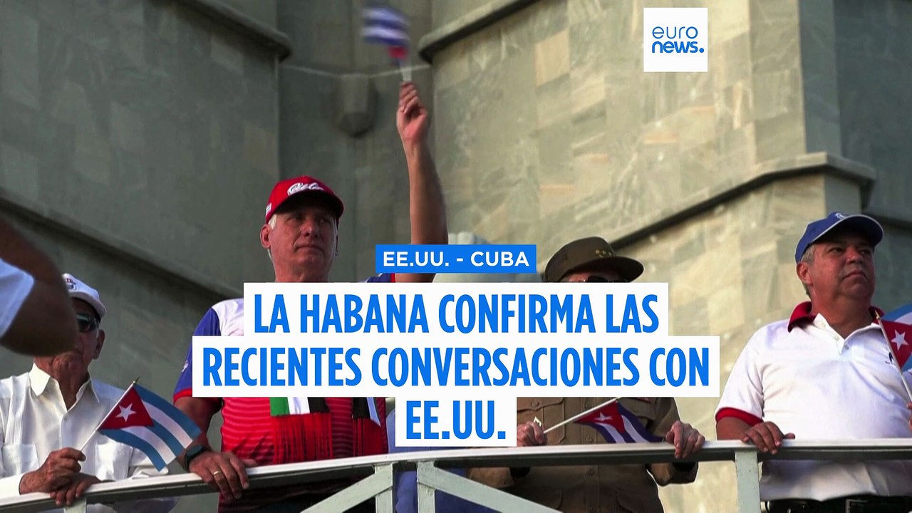 Cuba confirma contactos con EE.UU. en plena crisis energética y anuncia la liberación de 51 presos