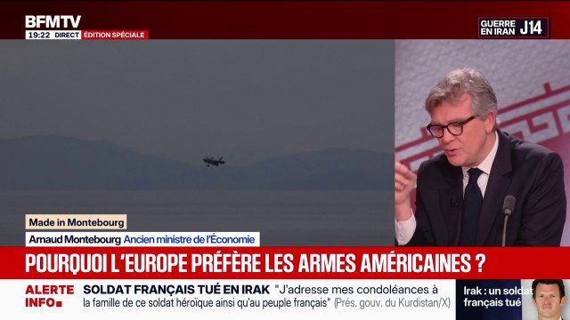 MADE IN MONTEBOURG - La France achète 90% de ses propres armes à sa propre industrie , rappelle Arnaud Montebourg, ancien ministre de l'Économie