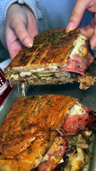 The CUBANO from Antojitos BK in Park Slope, Brooklyn NYC! 🔥🔥🤤🤤 #DEVOURPOWER