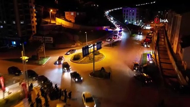 Türkiye şampiyonu olan öğrencilere coşkulu karşılama | Ajansspor | IHA