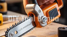 Mini Chainshaw Cutting Mini Wood Logs #diy #diytools