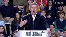 Feijóo asegura que el voto a Mañueco para darle a Sánchez "el mayor susto de su vida"