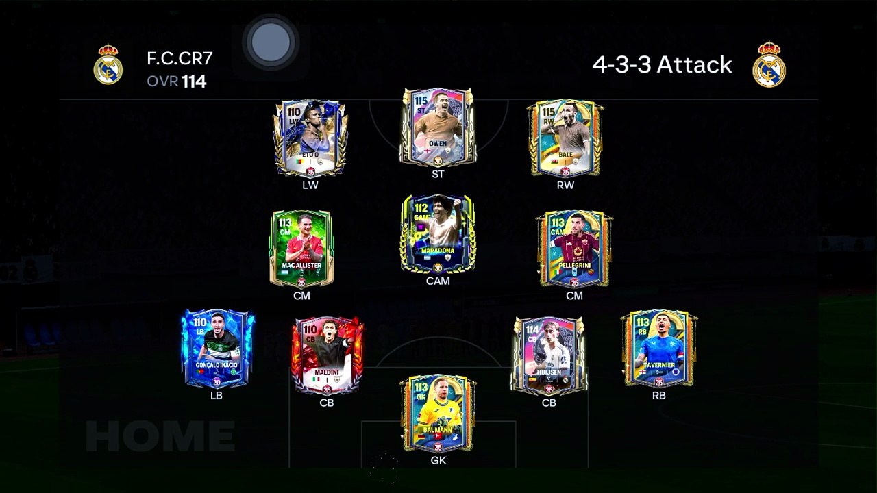 Manager Mode Drama! FC CR7 vs Real Madrid | EA Sports FC 25 Mobile (Division Rivals)