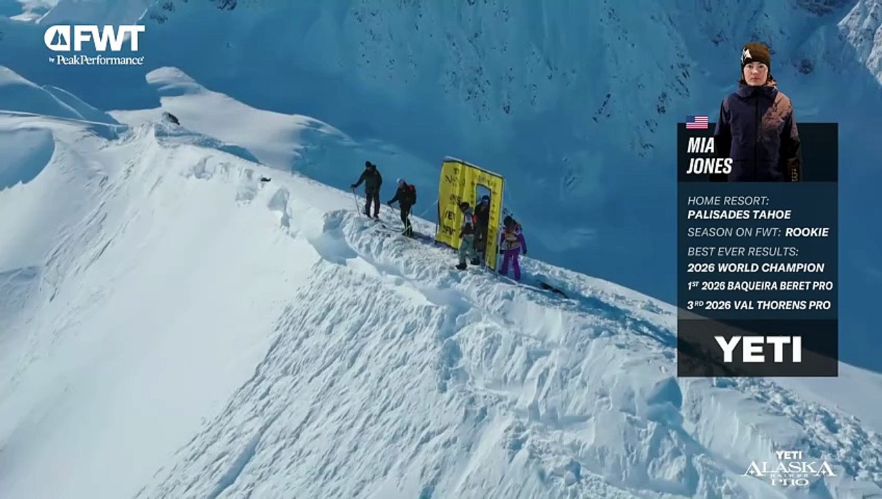MIA JONES SNOWBOARD WOMEN WINNING RUN – 2026 YETI ALASKA HAINES PRO
