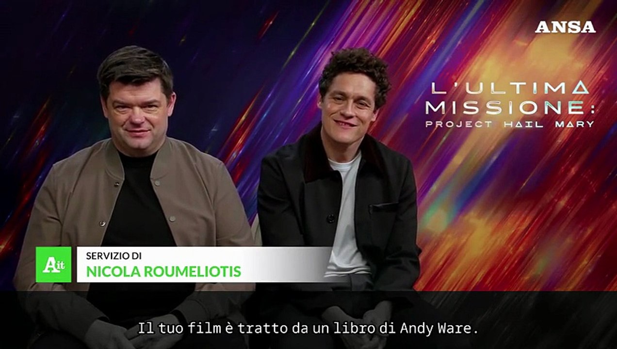 "Project Hail Mary", i registi: "La storia di un eroe normalissimo che affronta lo spazio"