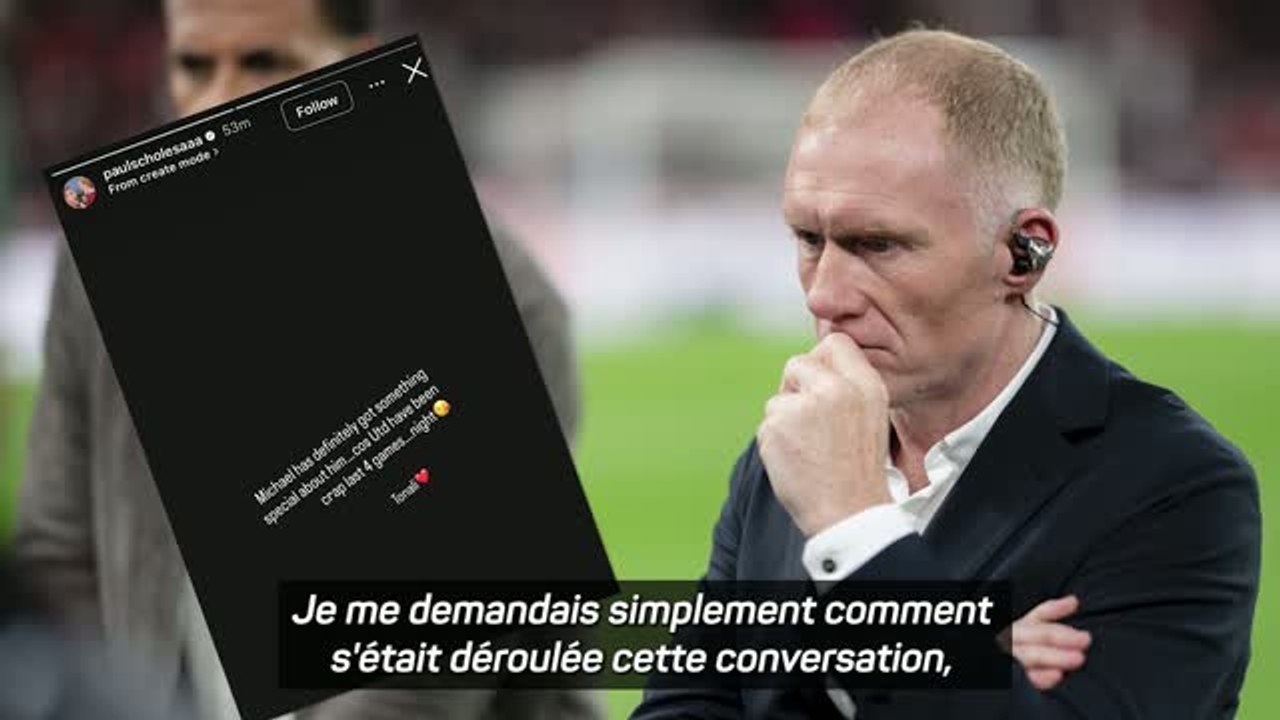 Man. United - Carrick calme le jeu après les critiques de Paul Scholes