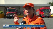 Seis pessoas são socorridas durante incêndio no Shopping Recife.