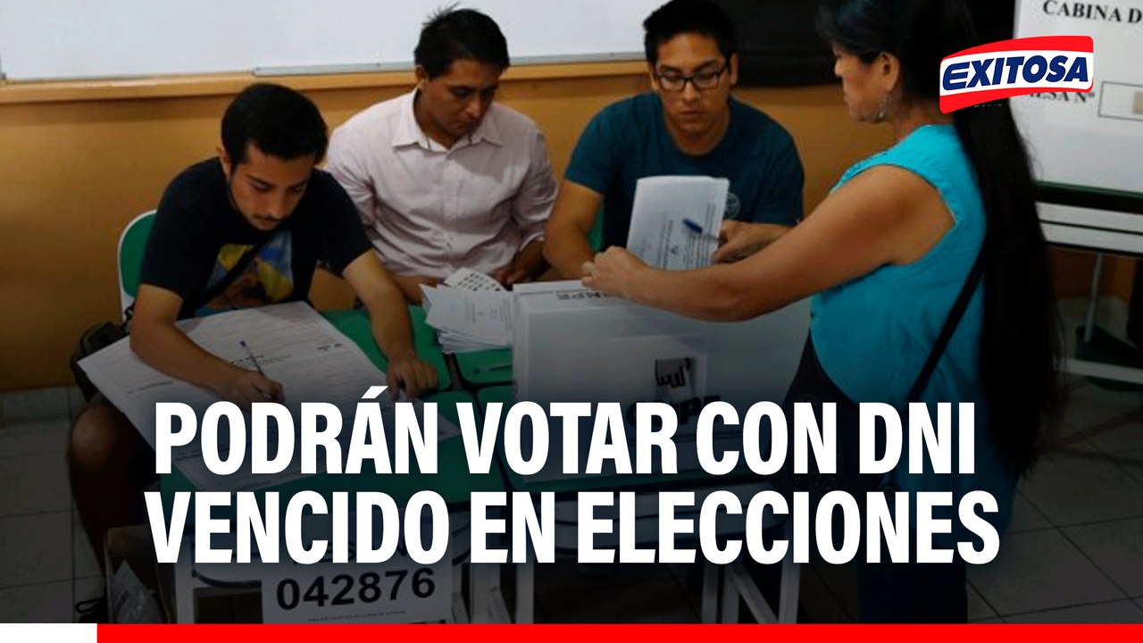 RENIEC permitirá votar con DNI vencido o por vencer en elecciones del 12 de abril