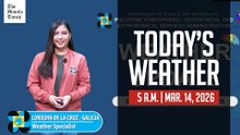 Today's Weather, 5 A.M. | Mar. 14, 2026