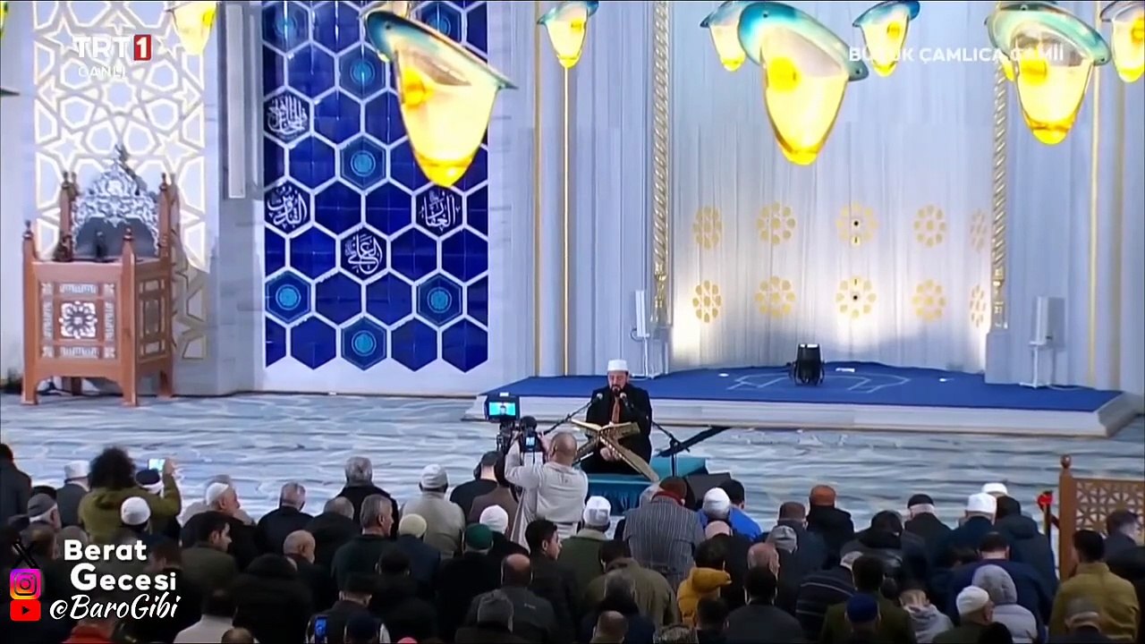 Berat Kandili | İstanbul | Büyük Çamlıca Camii (02 Şubat 2026)