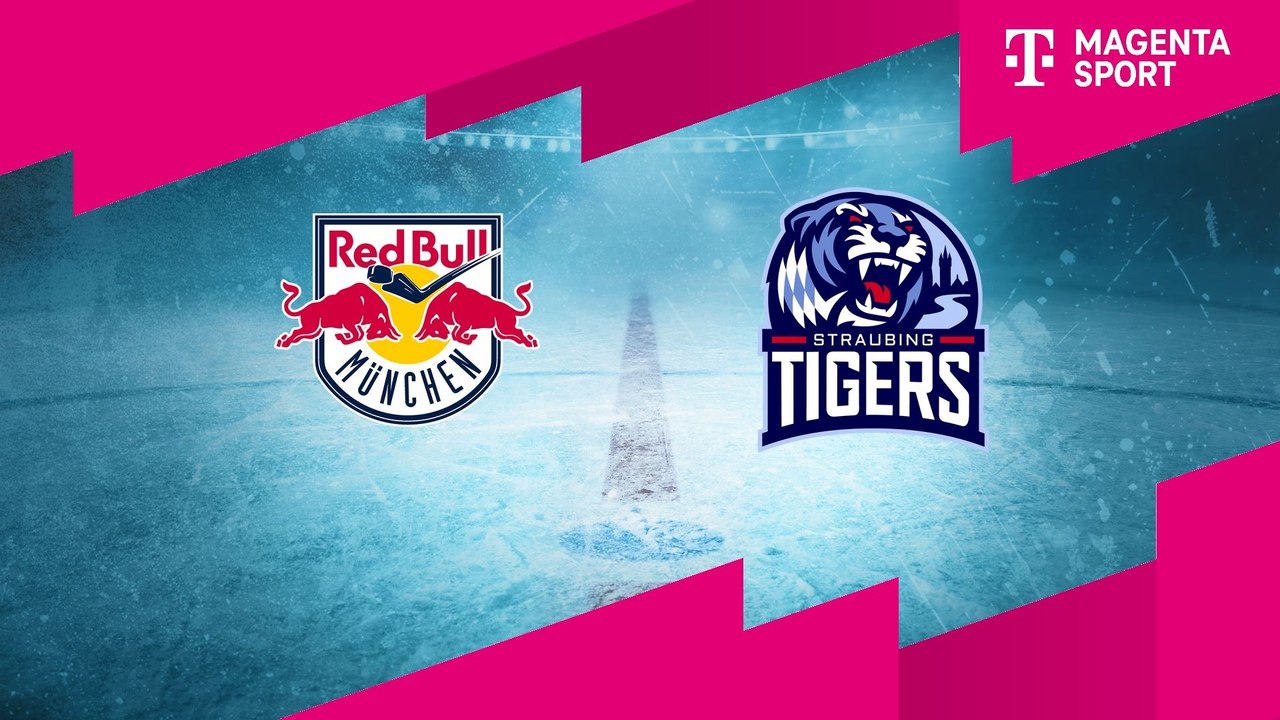 Highlights von EHC Red Bull München - Straubing Tigers
