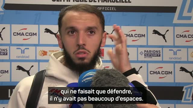 Marseille - Gouiri : "C'était difficile avec le silence dans le stade"