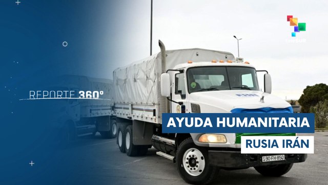 Rusia envía más de 13 toneladas de ayuda humanitaria a Irán