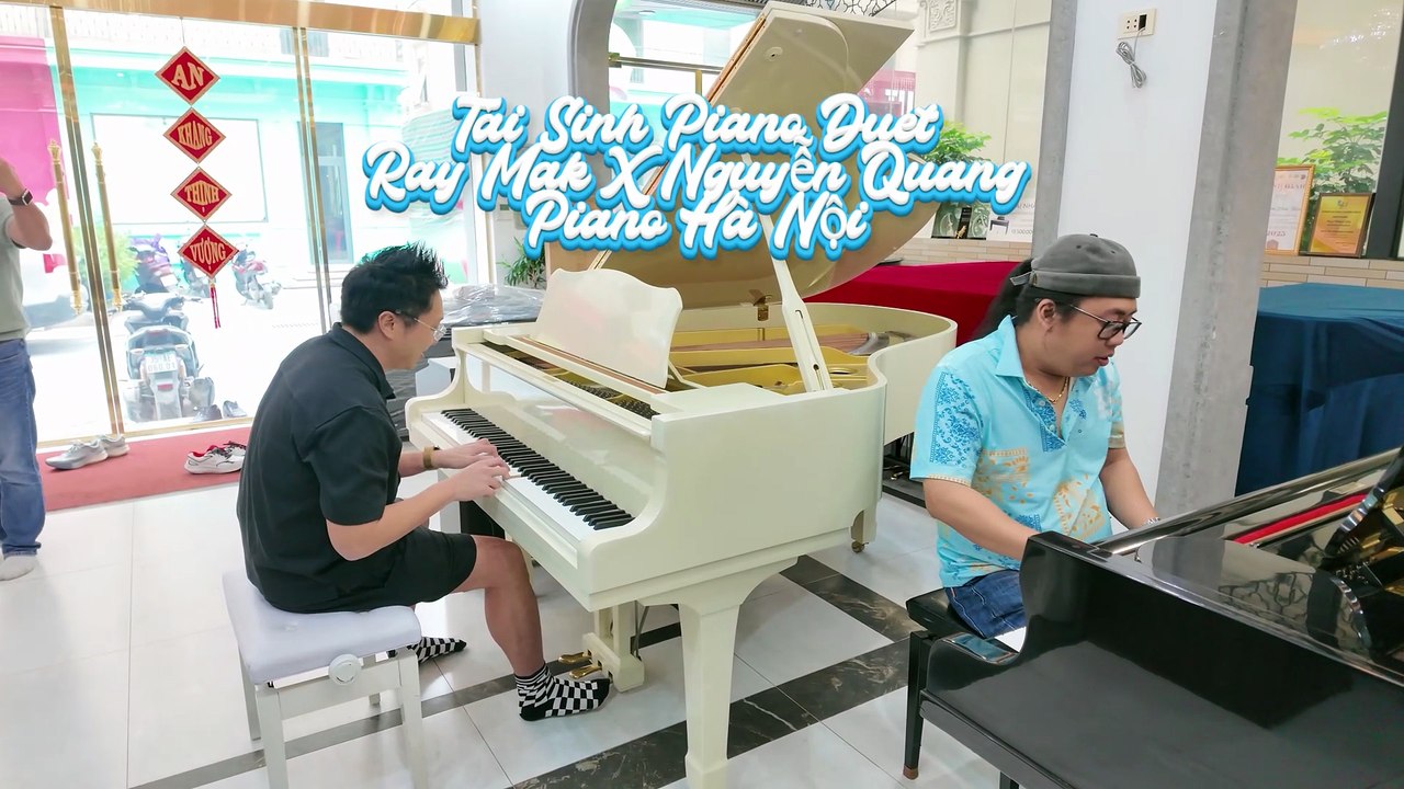 Song Tấu Piano Ngẫu Hứng “Tái Sinh” | Nguyễn Quang x Ray Mak tại Piano Hà Nội